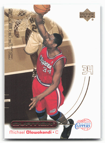 2000-01 Upper Deck Ovation #24 Michael Olowokandi
