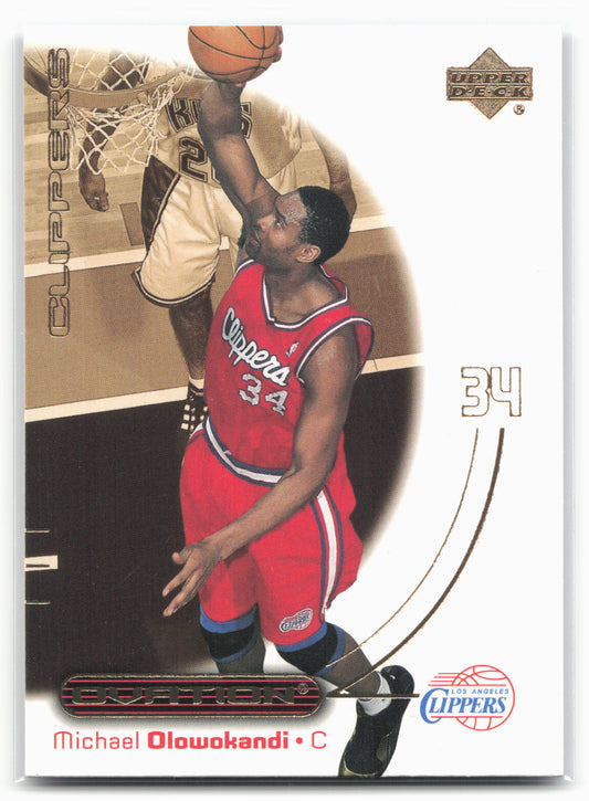 2000-01 Upper Deck Ovation #24 Michael Olowokandi