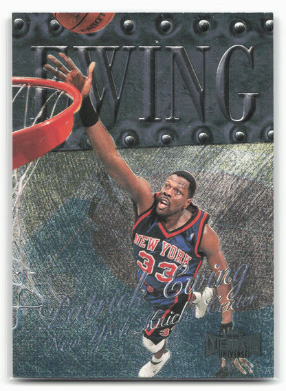1998-99 Metal Universe #22 Patrick Ewing 21456