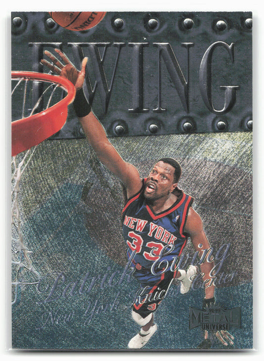1998-99 Metal Universe #22 Patrick Ewing 21456