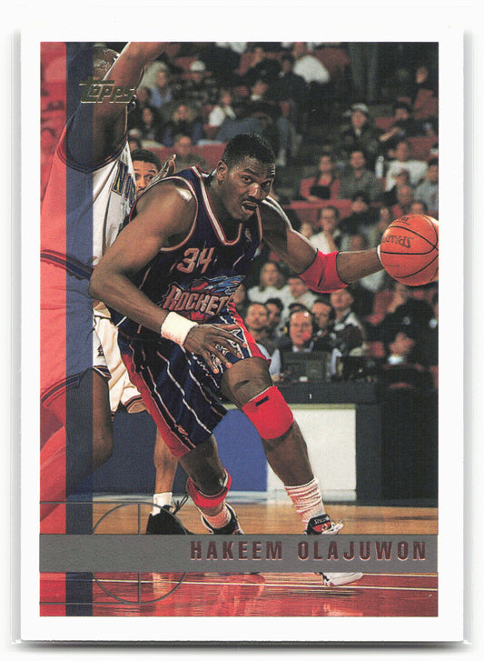1997-98 Topps #203 Hakeem Olajuwon