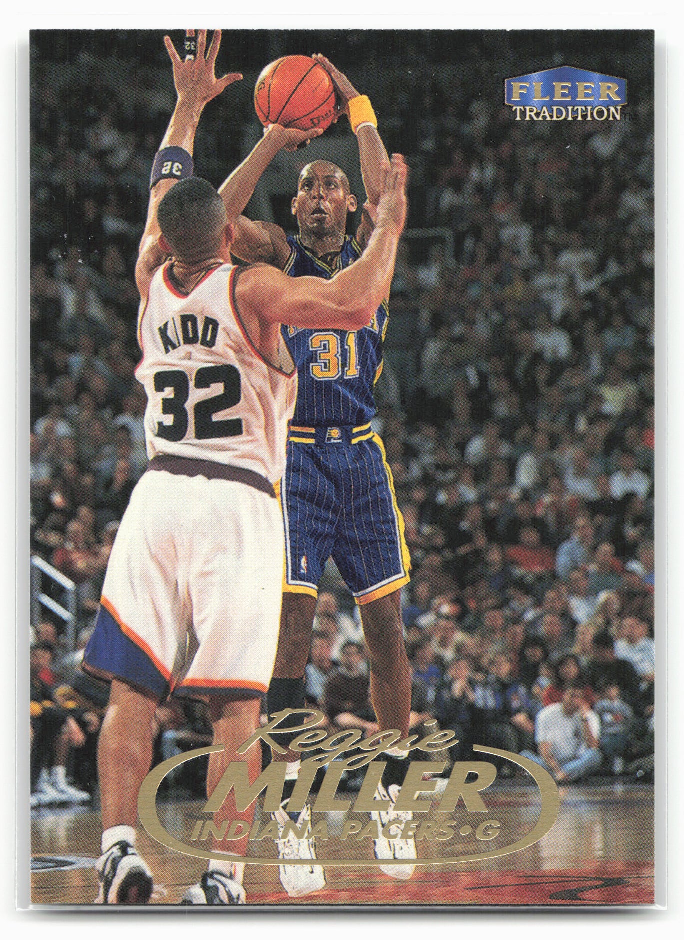 1998-99 Fleer Tradition #31 Reggie Miller