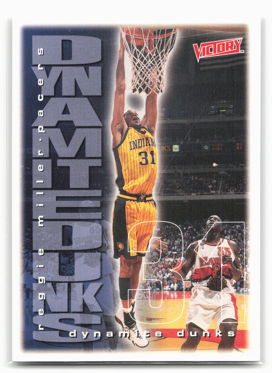 1999-00 Upper Deck Victory #312 Reggie Miller
