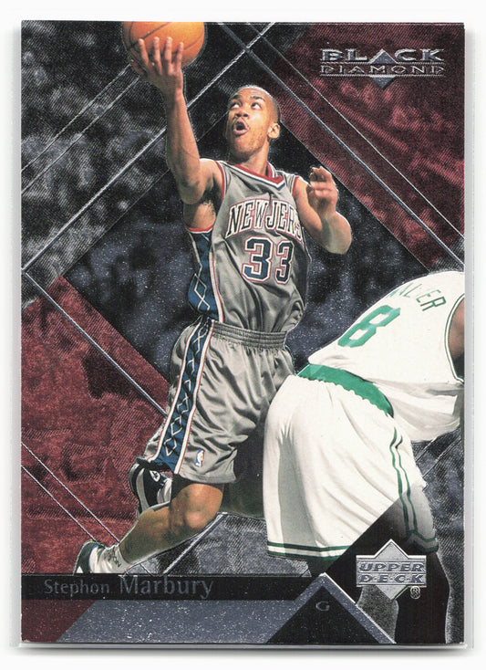 1999-00 Upper Deck Black Diamond #50 Stephon Marbury
