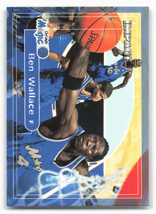 1999-00 SkyBox Impact #98 Ben Wallace
