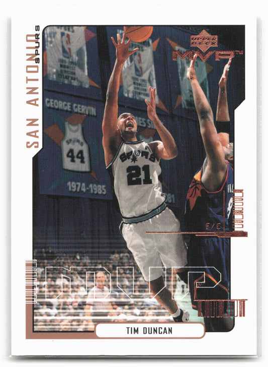 2000-01 Upper Deck MVP #152 Tim Duncan