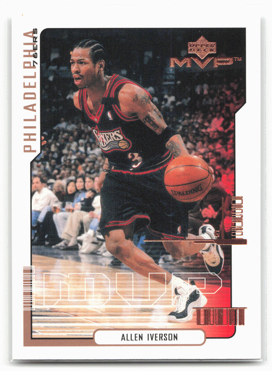 2000-01 Upper Deck MVP #125 Allen Iverson