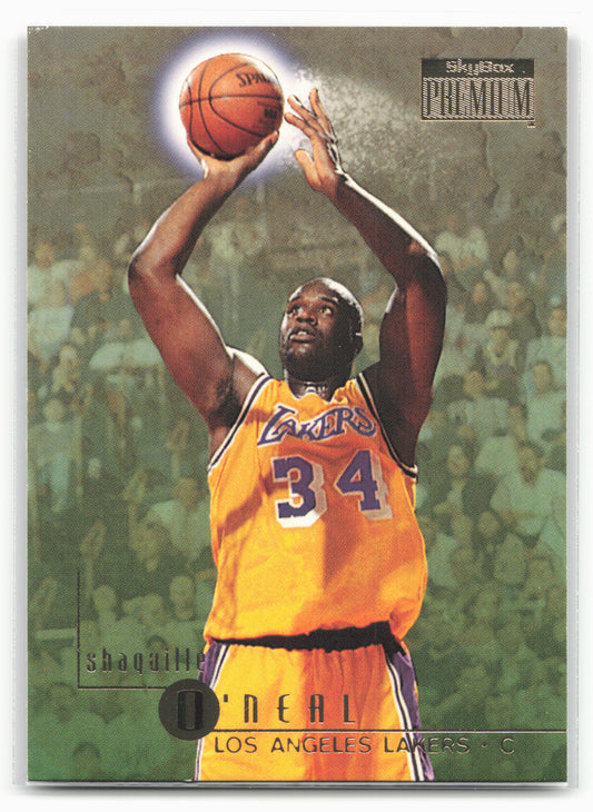 1996-97 SkyBox Premium #163 Shaquille O'Neal