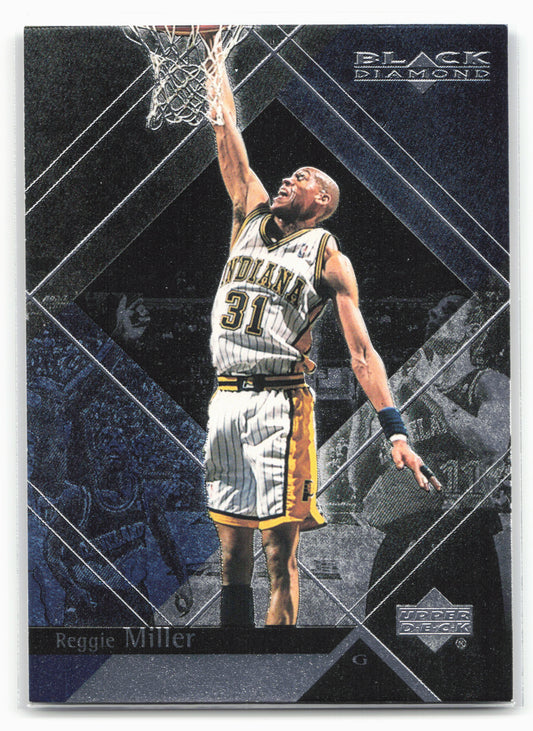 1999-00 Upper Deck Black Diamond #31 Reggie Miller
