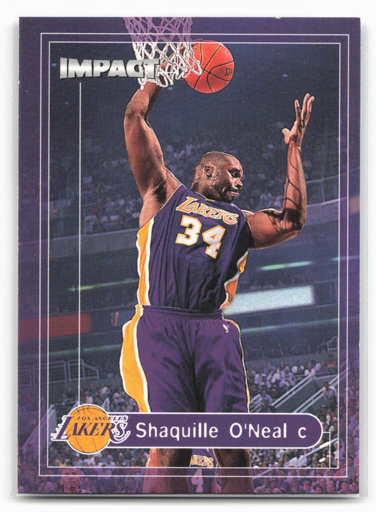 1999-00 SkyBox Impact #150 Shaquille O'Neal