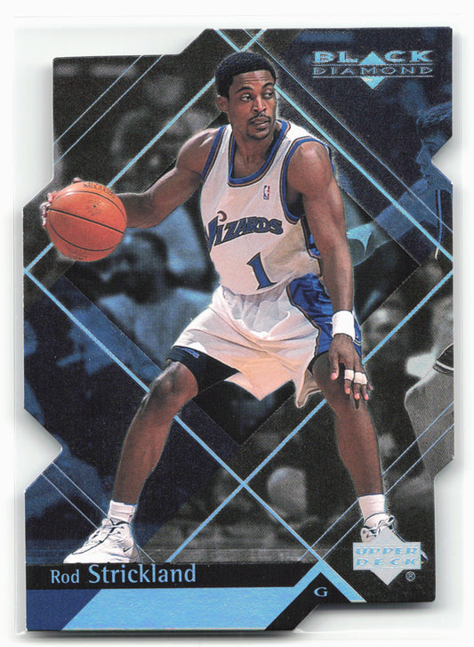 1999-00 Upper Deck Black Diamond #89 Rod Strickland Diamond Cut
