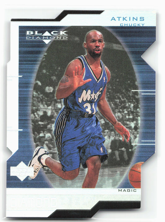 1999-00 Upper Deck Black Diamond #119 Chucky Atkins Diamond Cut