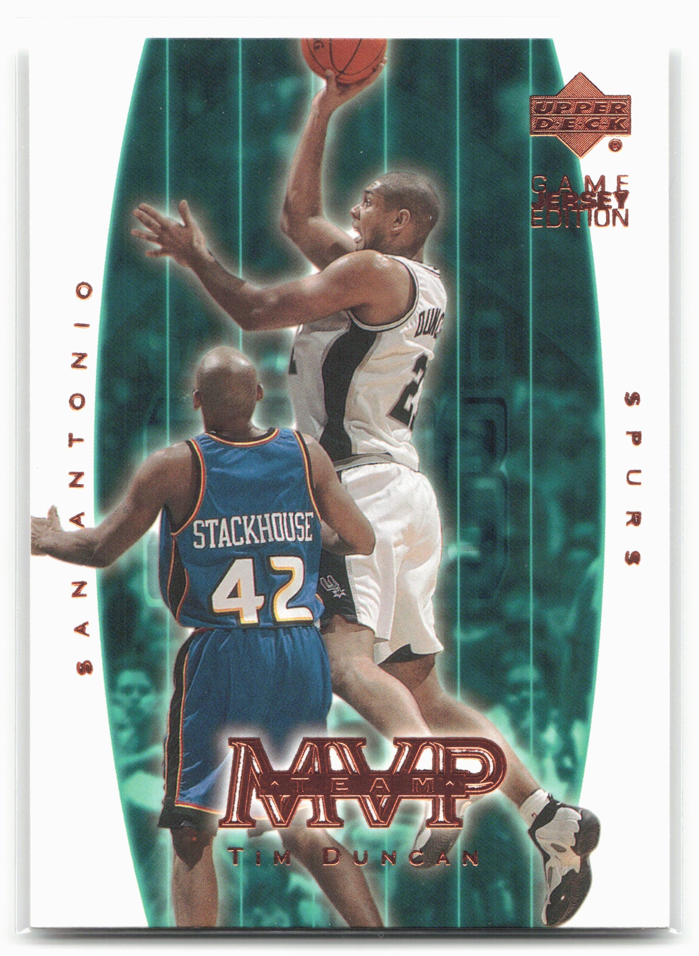 2000-01 Upper Deck #414 Tim Duncan