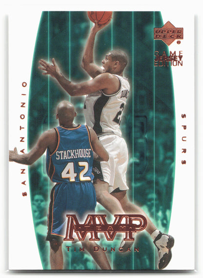 2000-01 Upper Deck #414 Tim Duncan