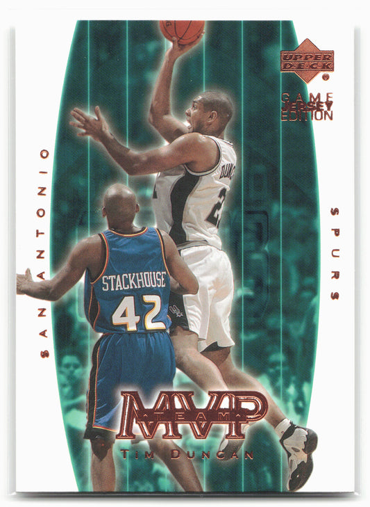 2000-01 Upper Deck #414 Tim Duncan