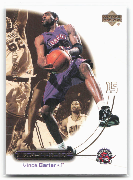 2000-01 Upper Deck Ovation #53 Vince Carter