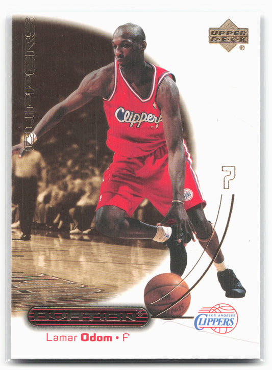 2000-01 Upper Deck Ovation #23 Lamar Odom