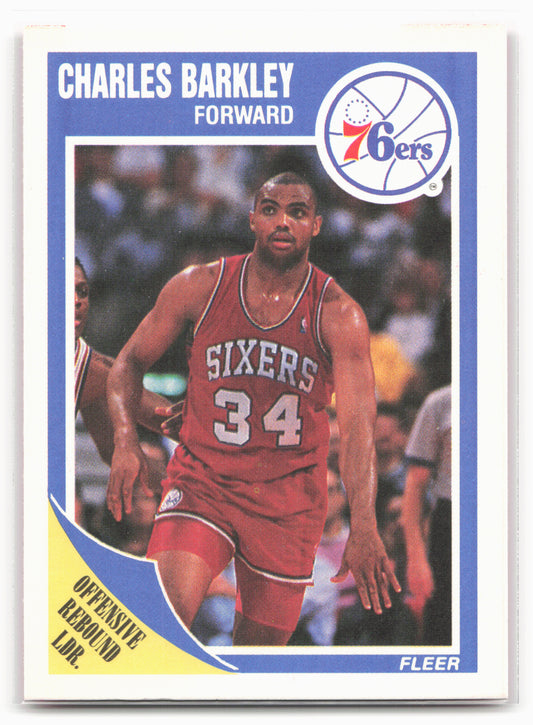 1989-90 Fleer #113 Charles Barkley