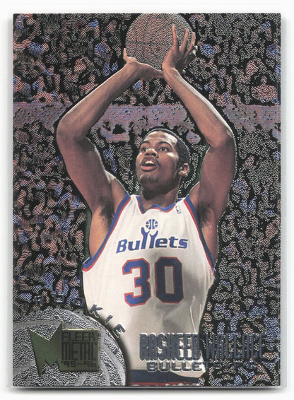 1995-96 Metal #208 Rasheed Wallace