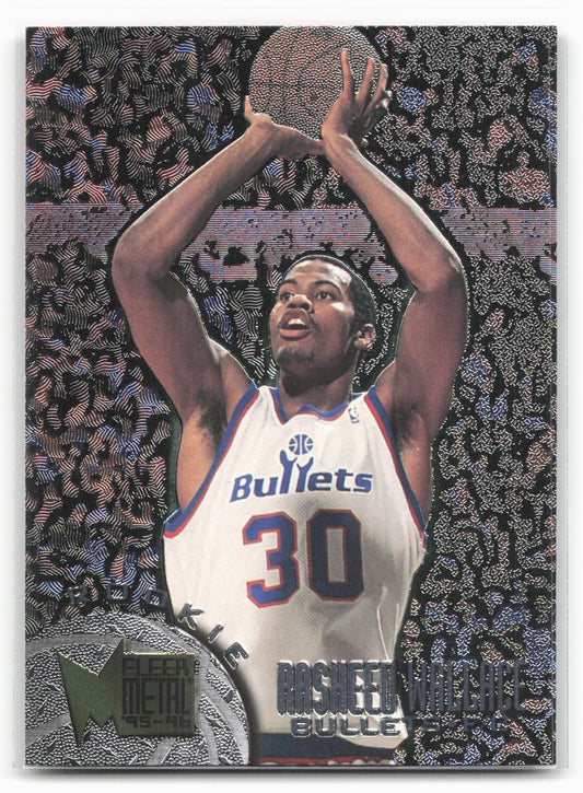 1995-96 Metal #208 Rasheed Wallace