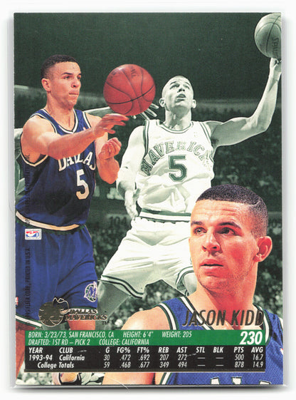 1994-95 Ultra #230 Jason Kidd