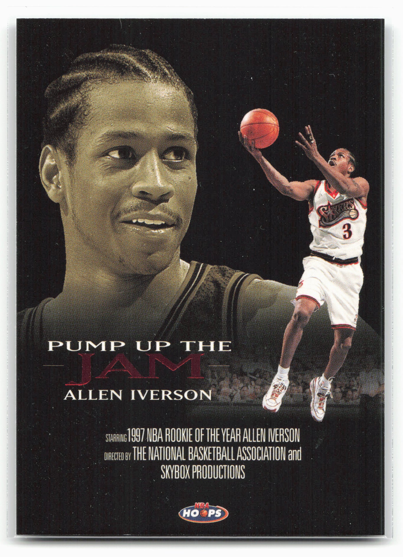 1998-99 Hoops #2 PJ Allen Iverson Pump Up the Jam
