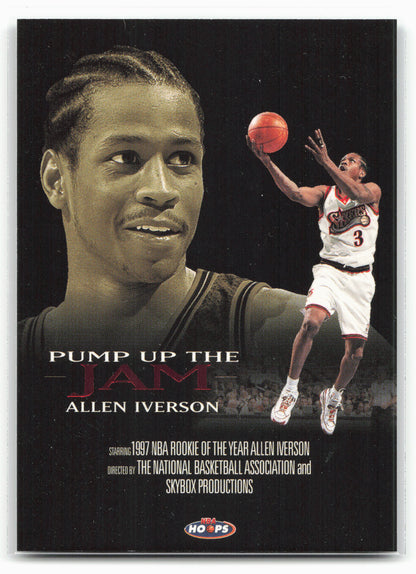 1998-99 Hoops #2 PJ Allen Iverson Pump Up the Jam