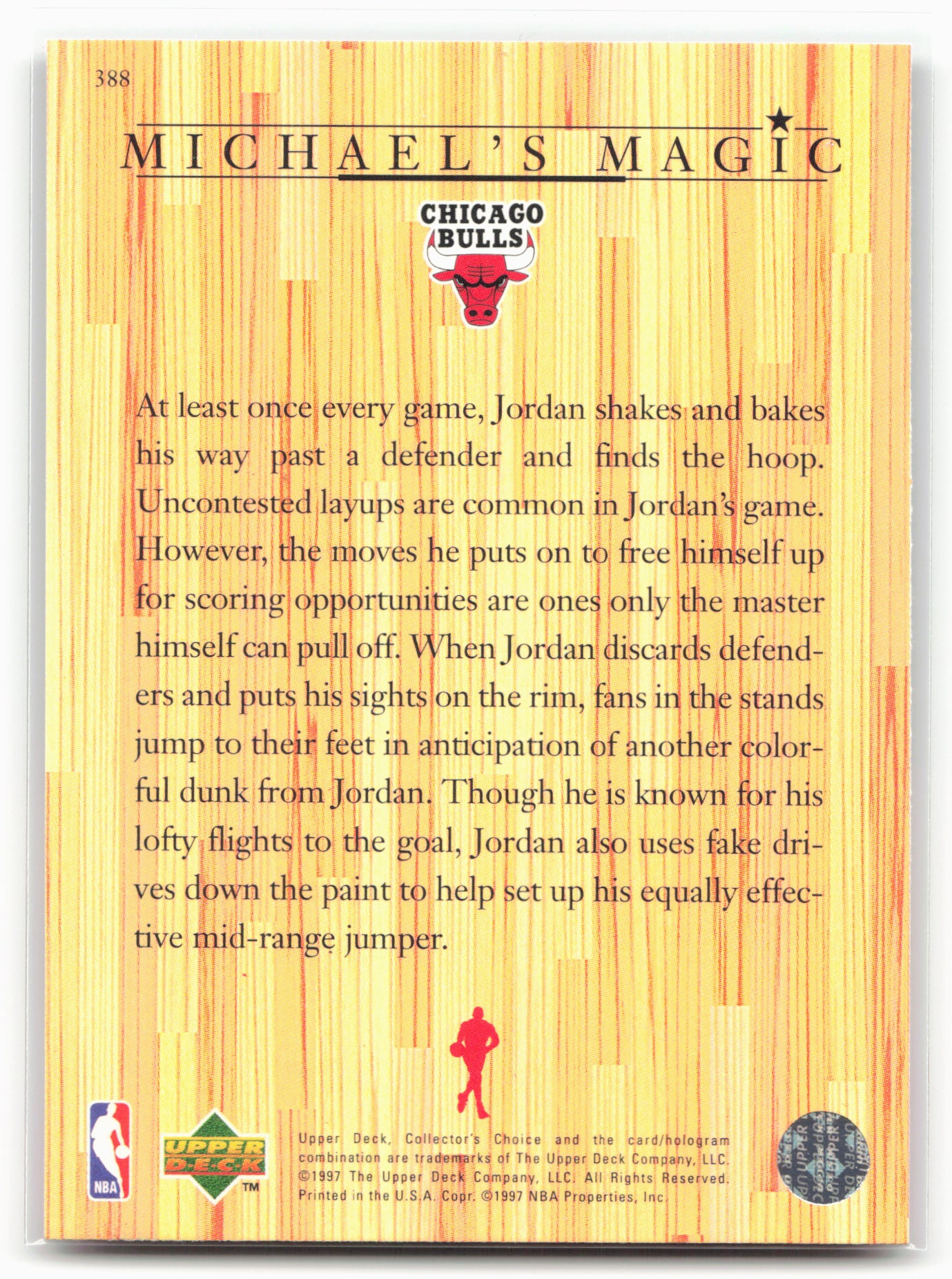 1997-98 Collector's Choice #388 Michael Jordan