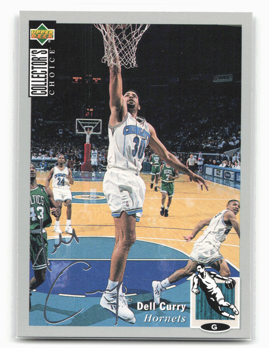 1994-95 Collector's Choice #30 Dell Curry Silver Signature