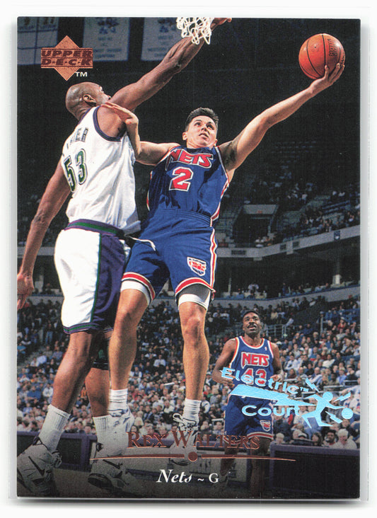 1995-96 Upper Deck #45 Rex Walters Electric Court