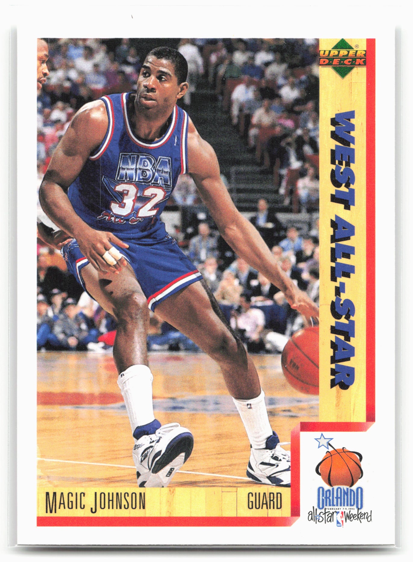 1991-92 Upper Deck Italian #16a Magic Johnson