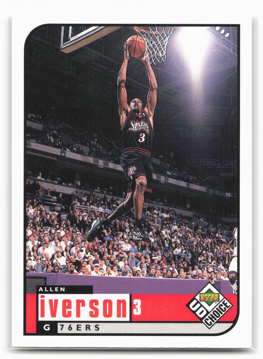 1998-99 UD Choice #105 Allen Iverson