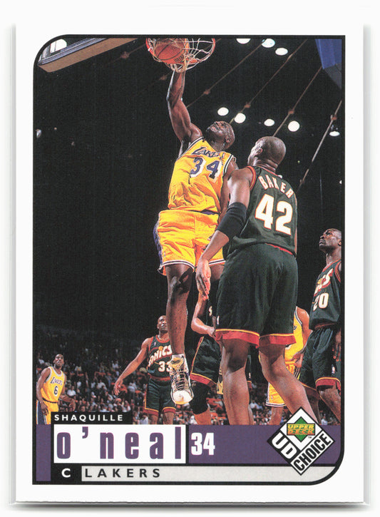 1998-99 UD Choice #68 Shaquille O'Neal
