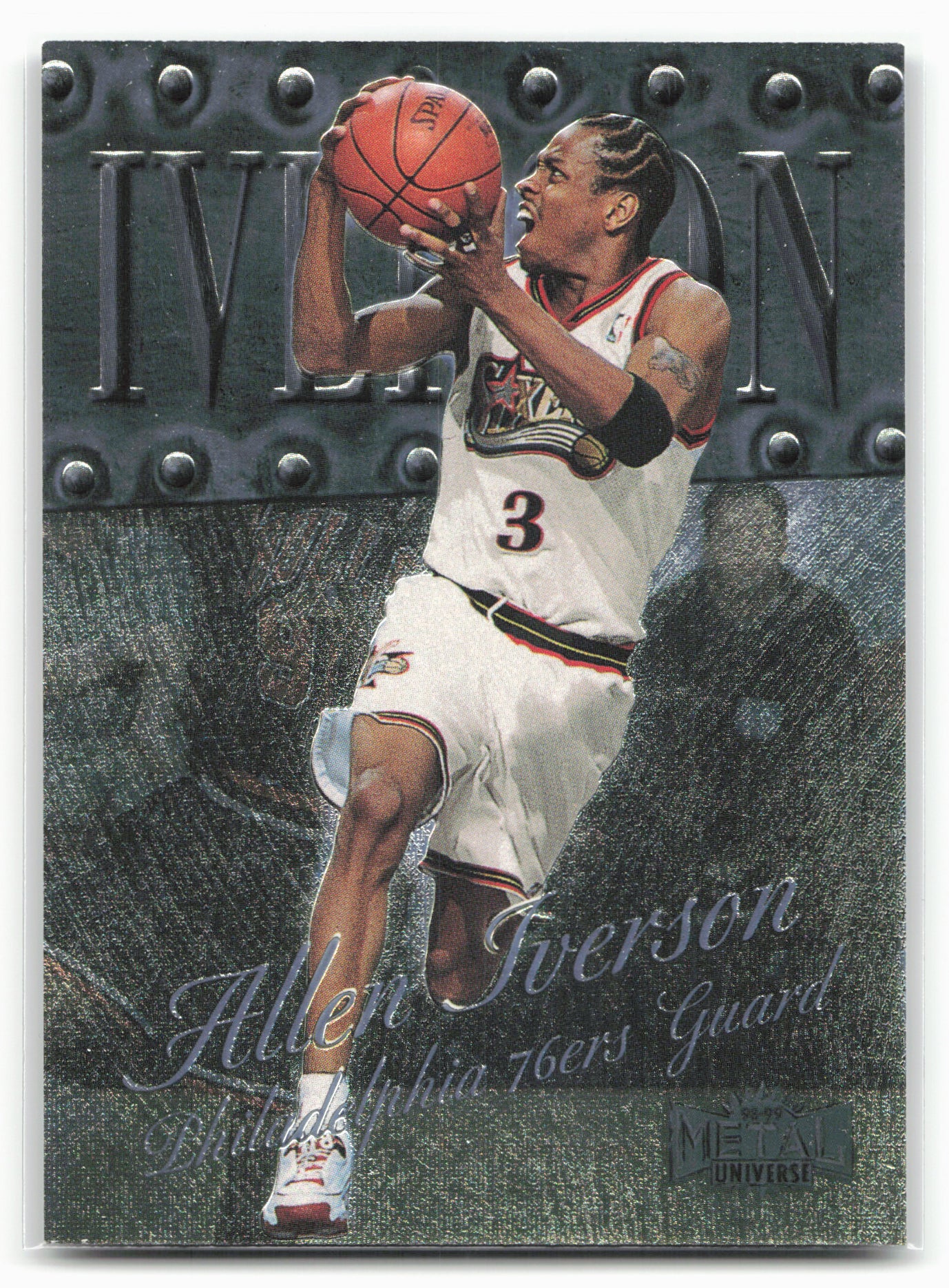 1998-99 Metal Universe #33 Allen Iverson