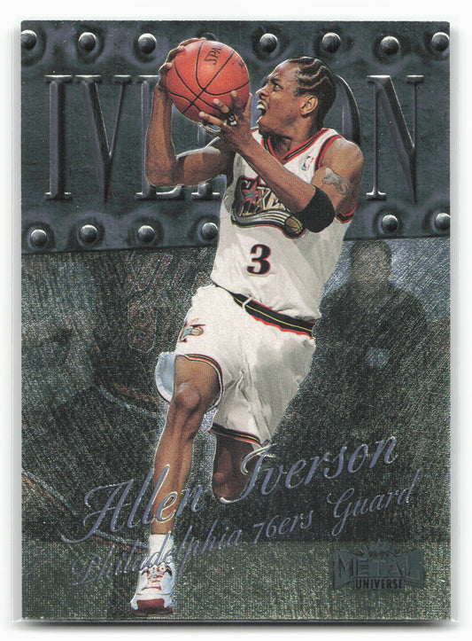1998-99 Metal Universe #33 Allen Iverson