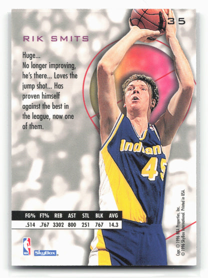1995-96 SkyBox E-XL #35 Rik Smits