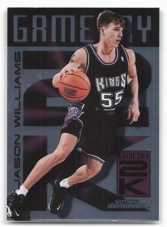 1999-00 SkyBox Dominion #10 GD Jason Williams Game Day 2K