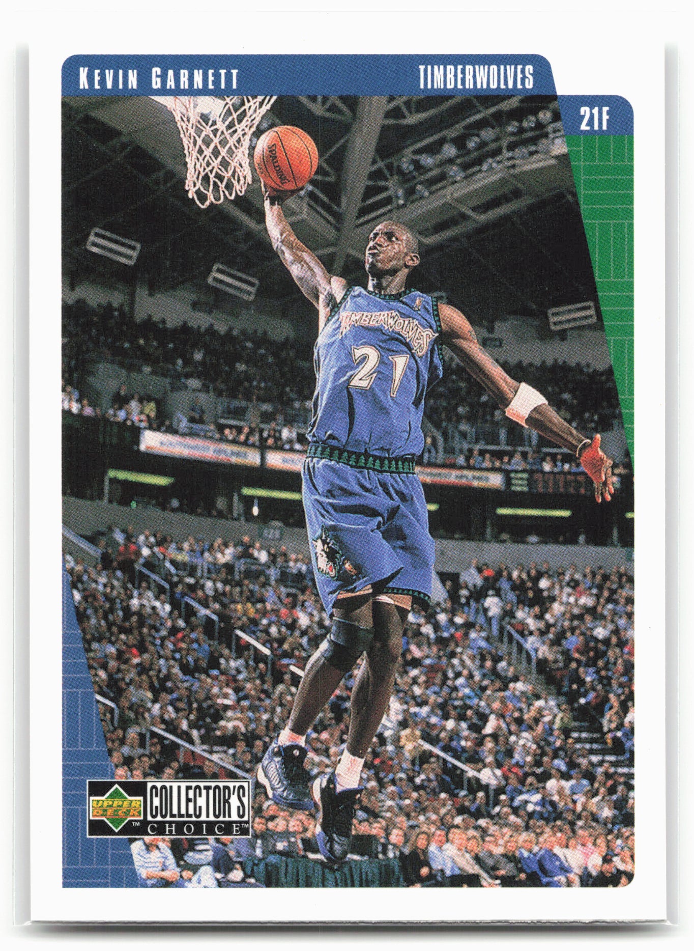 1997-98 Collector's Choice #80 Kevin Garnett
