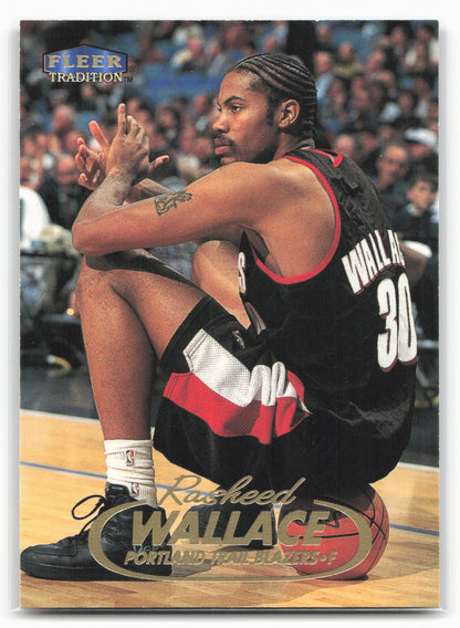 1998-99 Fleer Tradition #30 Rasheed Wallace