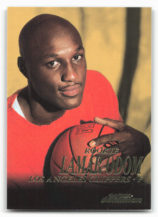 1999-00 SkyBox Dominion #203 Lamar Odom