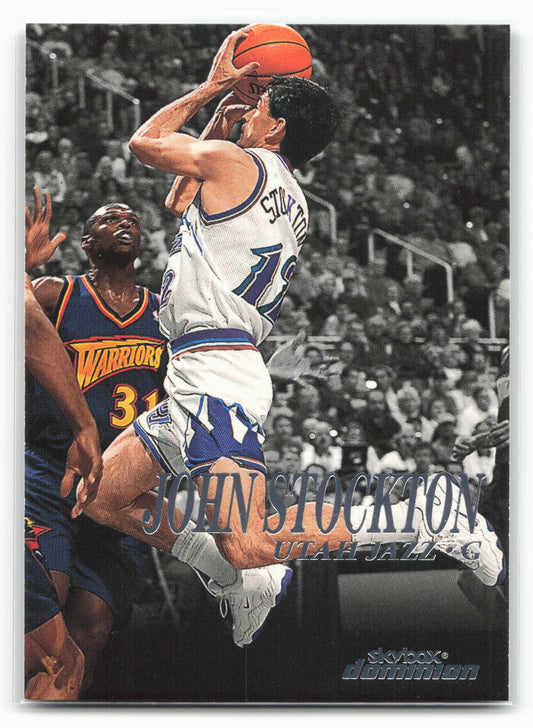 1999-00 SkyBox Dominion #43 John Stockton