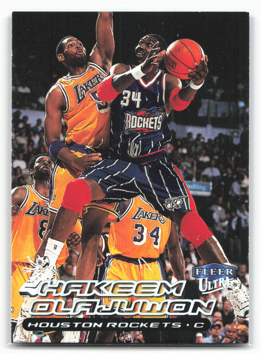 1999-00 Ultra #107 Hakeem Olajuwon