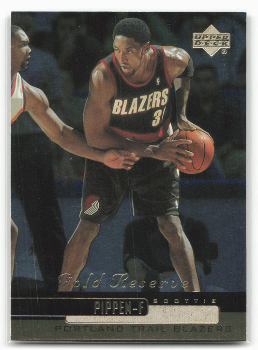1999-00 Upper Deck Gold Reserve #177 Scottie Pippen