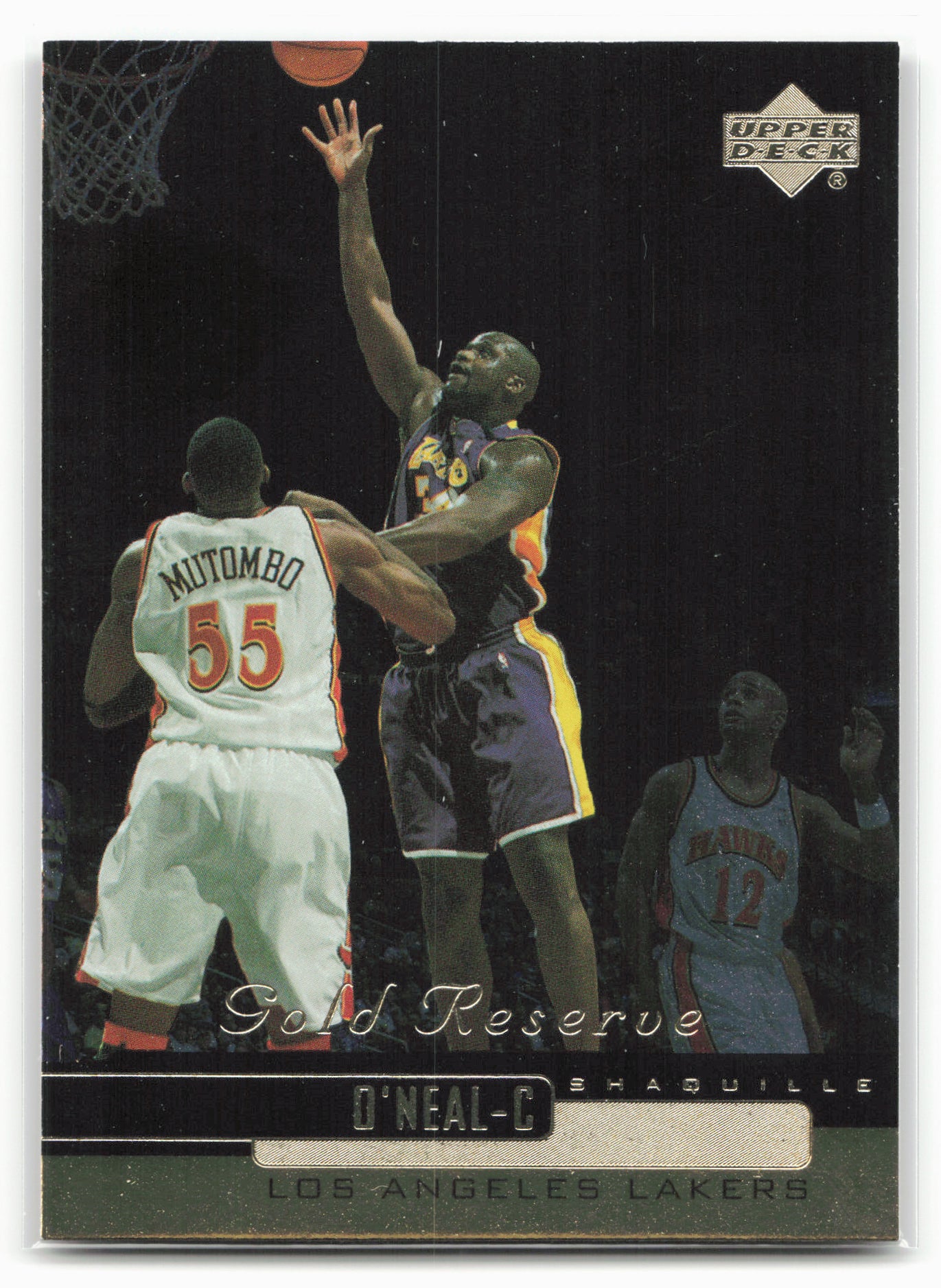 1999-00 Upper Deck Gold Reserve #102 Shaquille O'Neal