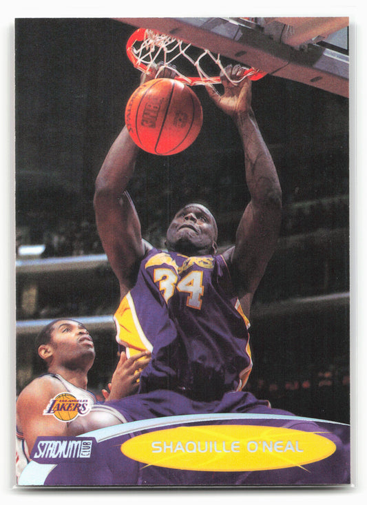 2000-01 Stadium Club #50 Shaquille O'Neal