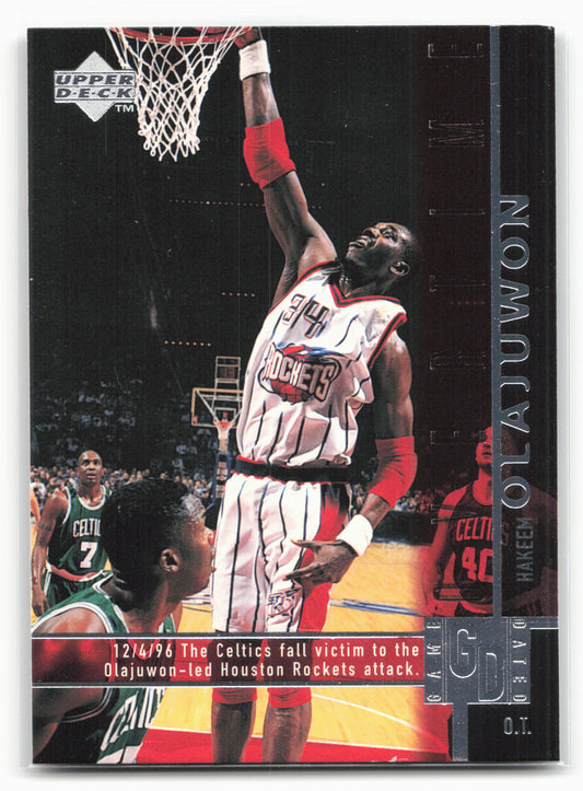 1997-98 Upper Deck #322 Hakeem Olajuwon