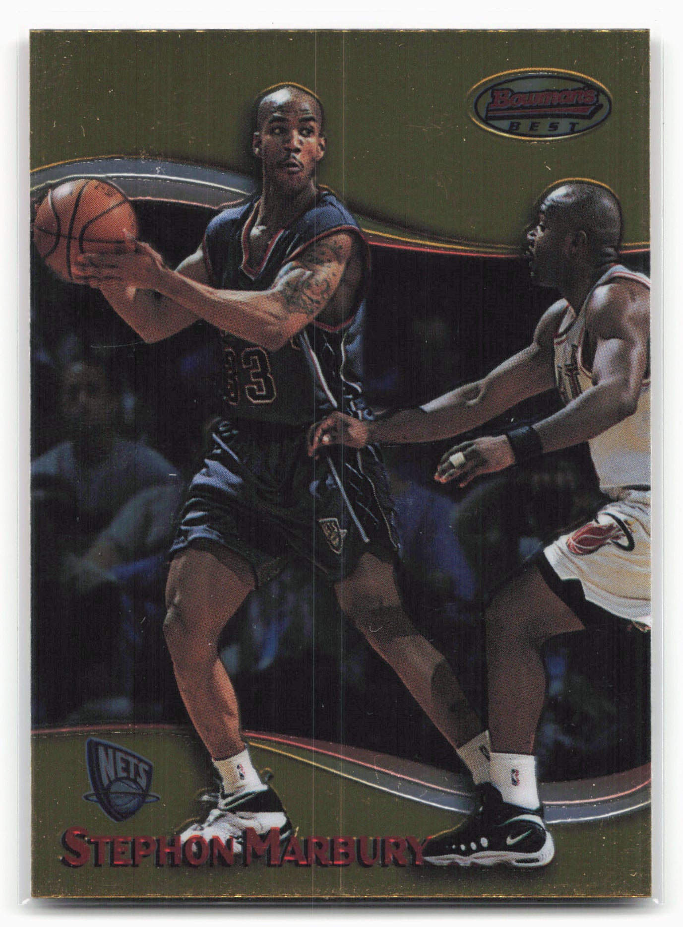 1998-99 Bowman's Best #76 Stephon Marbury