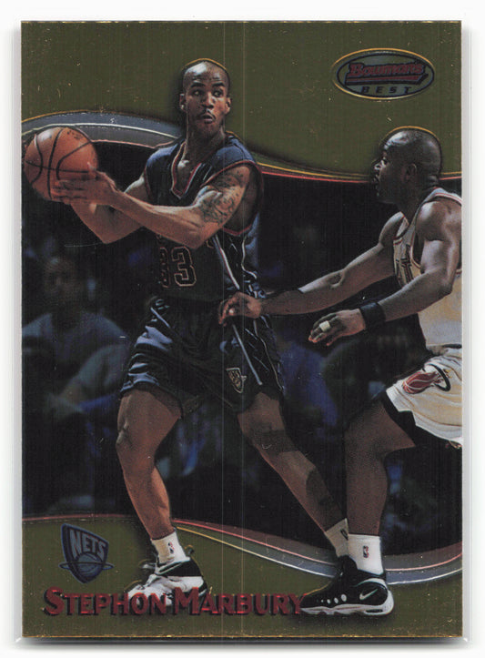 1998-99 Bowman's Best #76 Stephon Marbury