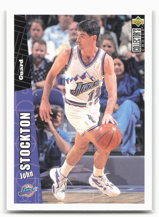 1996-97 Collector's Choice #344 John Stockton