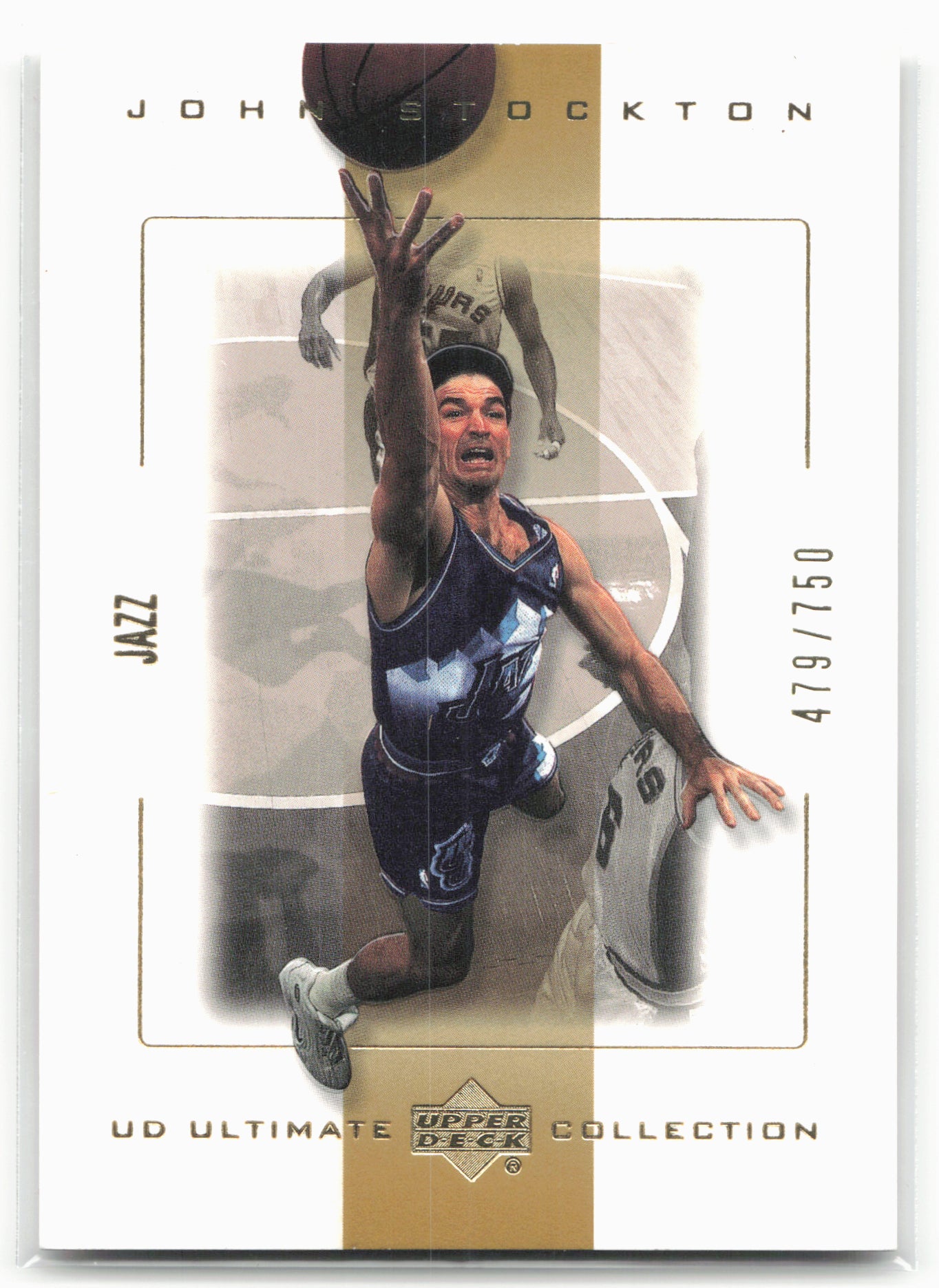 2000-01 Upper Deck Ultimate Collection #56 John Stockton 479/750